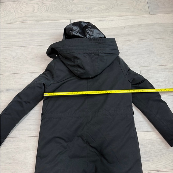 [Massimo Dutti] Black Hooded Puffer Jacket - Picture 8 of 16
